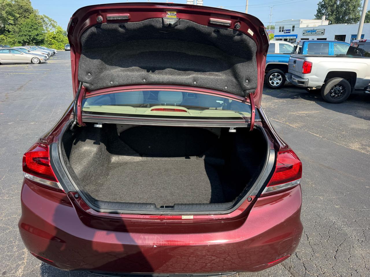 Honda Civic EX Sedan 5-Speed AT 2013