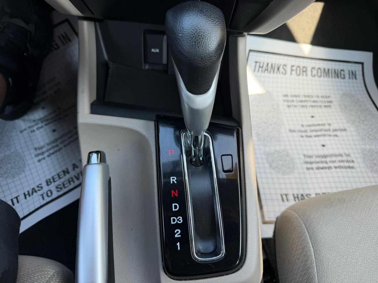 Honda Civic EX Sedan 5-Speed AT 2013