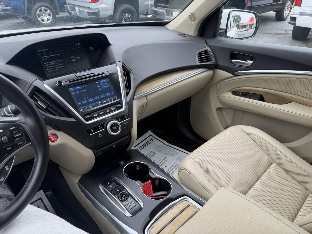 Acura MDX SH-AWD 9-Spd AT w/Tech and Entertainment Package 2020