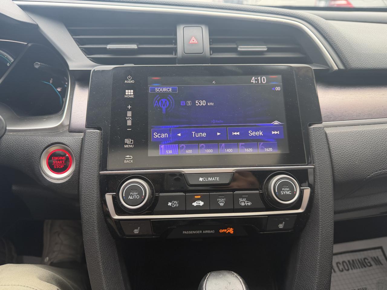 Honda Civic EX-TL Sedan CVT 2018