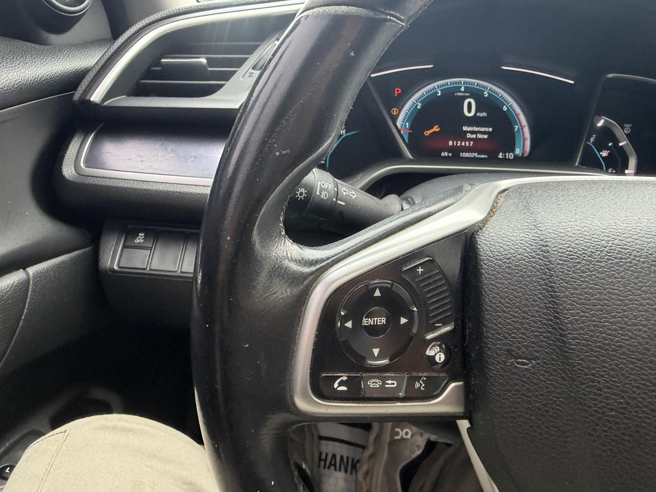 Honda Civic EX-TL Sedan CVT 2018