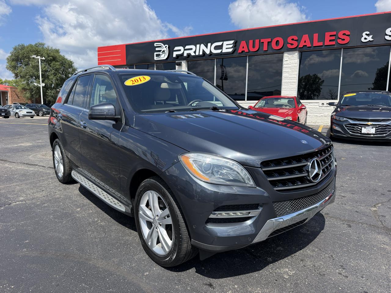 Gray 2013 Mercedes-Benz M-Class SUV / Crossover All-Wheel Drive Automatic