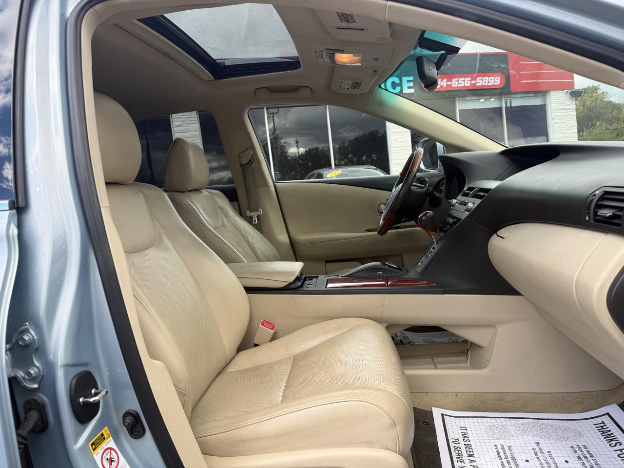 Lexus RX 350 FWD 2012