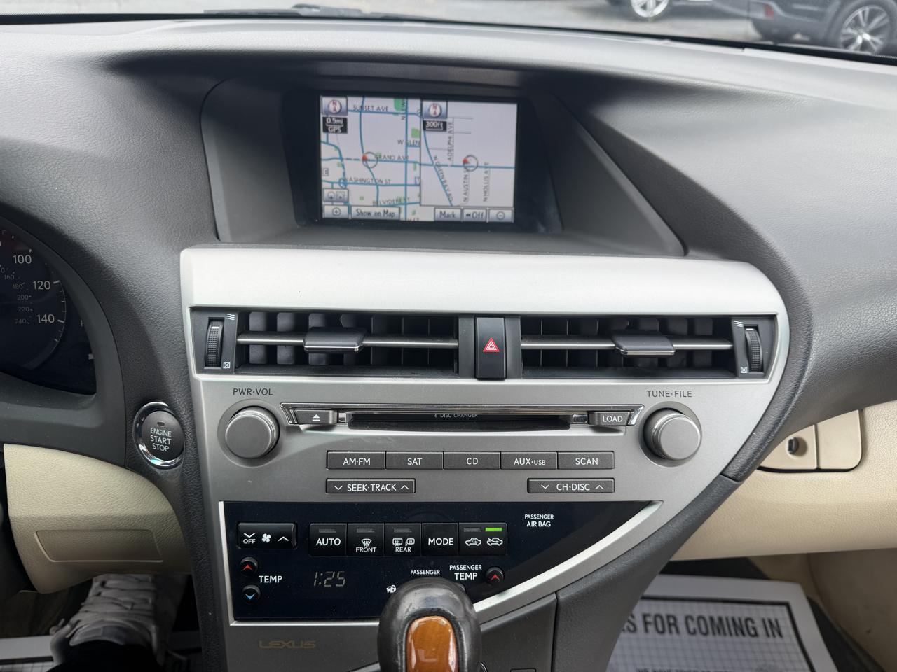 Lexus RX 350 FWD 2012
