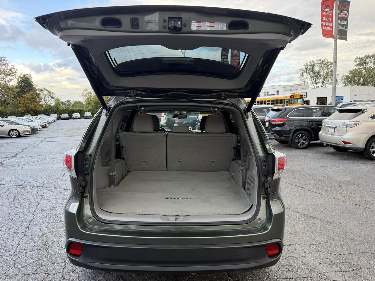Toyota Highlander XLE AWD V6 2014