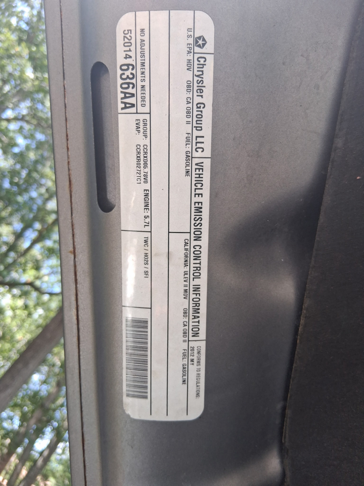 RAM 2500 Laramie Crew Cab SWB 4WD 2012