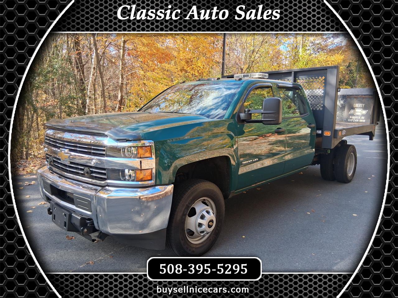 2015 Chevrolet Silverado 3500HD Work Truck Crew Cab 4WD