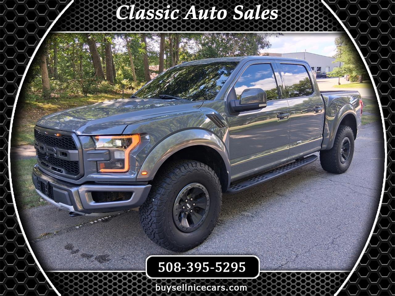 2018 Ford F-150 4WD SuperCab 133" SVT Raptor