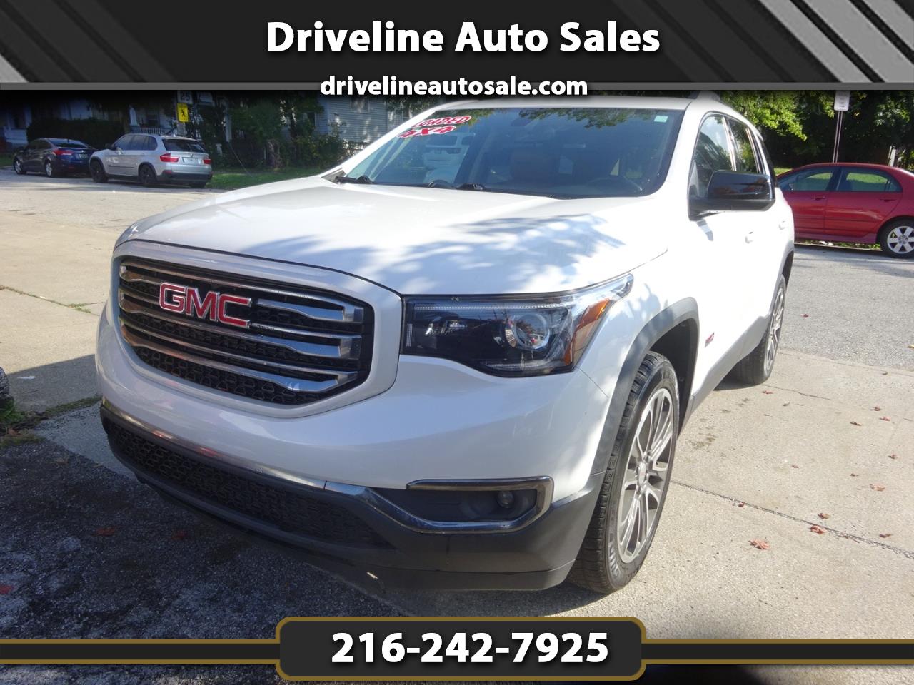 2017 GMC Acadia AWD 4dr SLT w/SLT-1
