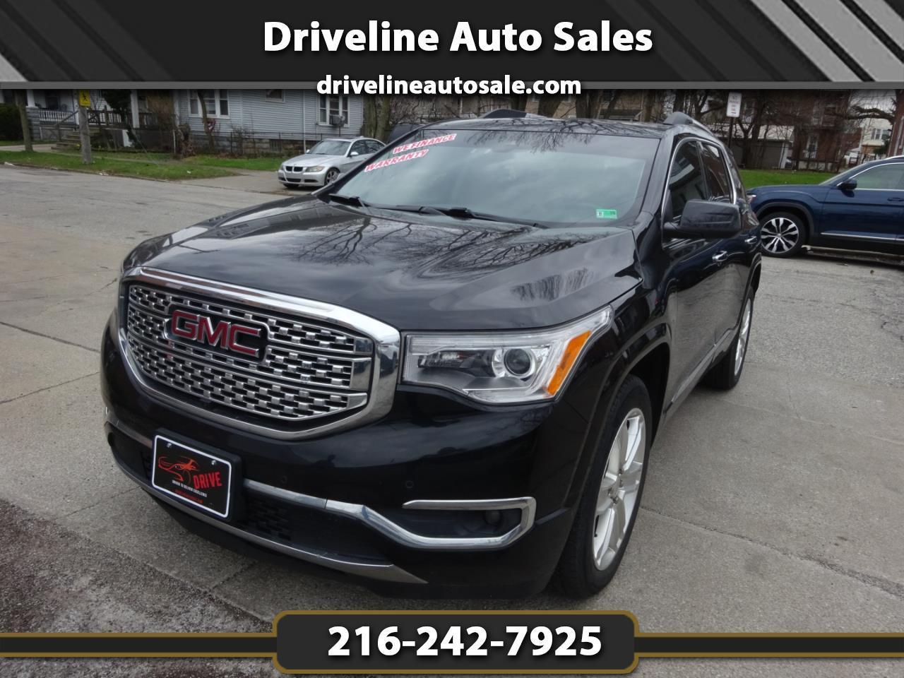 2017 GMC Acadia AWD 4dr Denali