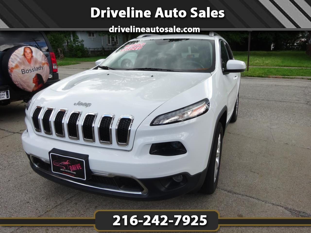 2015 Jeep Cherokee 4WD 4dr Limited