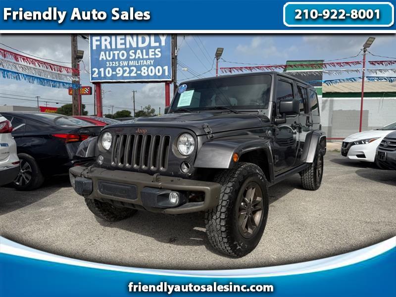 2016 Jeep Wrangler Unlimited Sahara 4WD