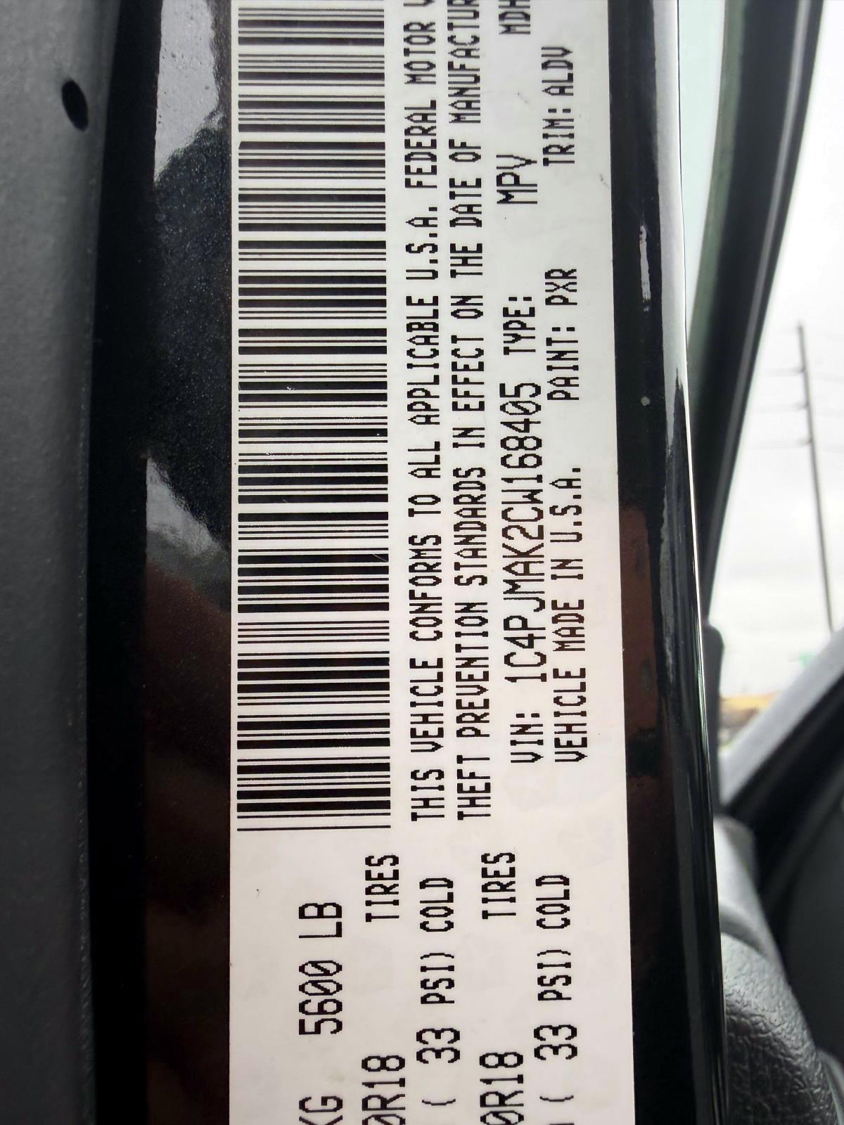 Jeep Liberty 4WD 4dr Sport Latitude 2012