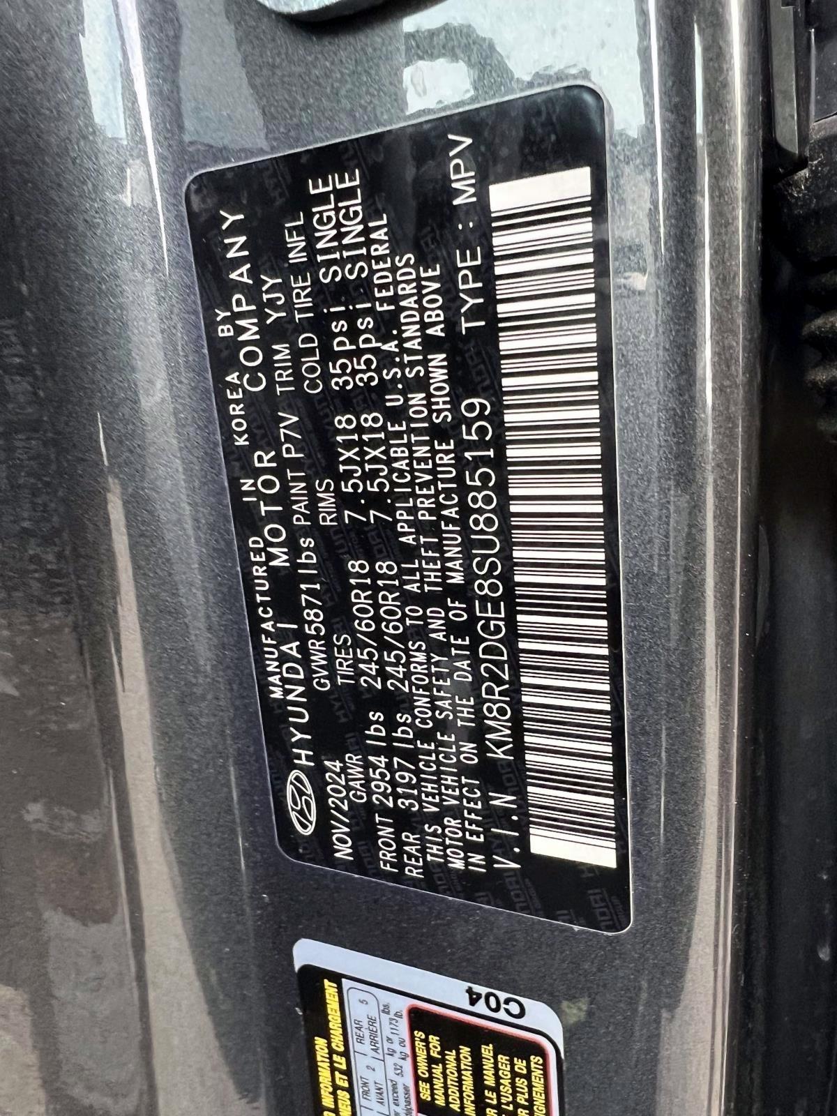 Hyundai Palisade SEL AWD 2025