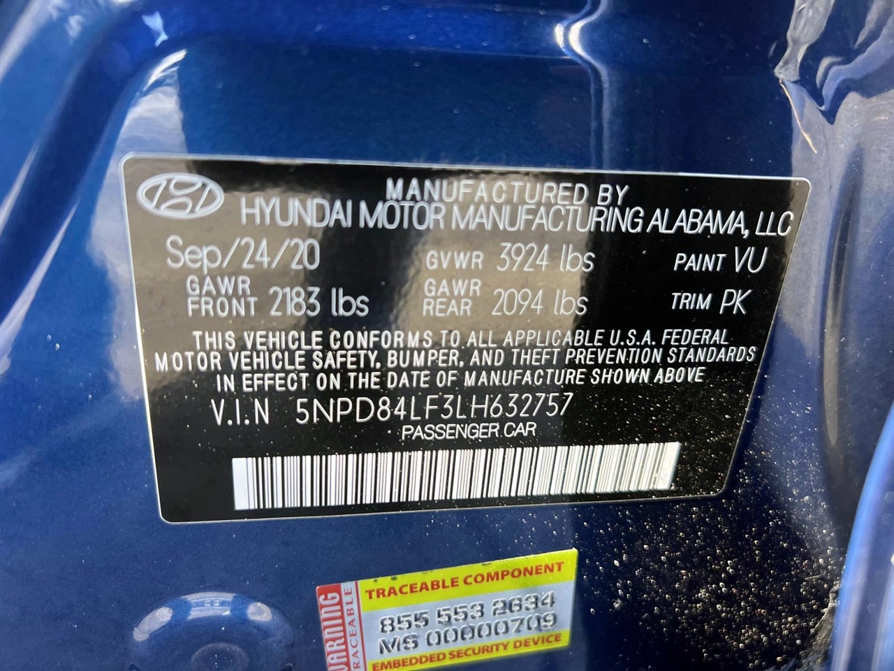 Hyundai Elantra SEL IVT SULEV 2020