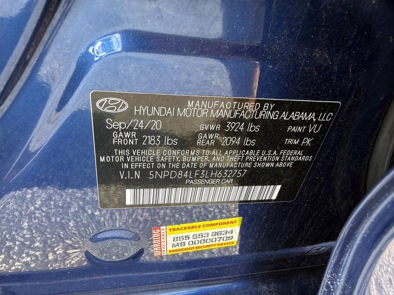 Hyundai Elantra SEL IVT SULEV 2020