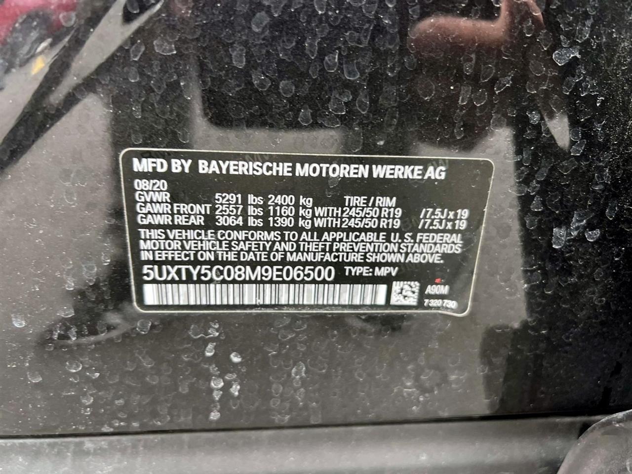 BMW X3 xDrive30i Sports Activity Vehicle 2021