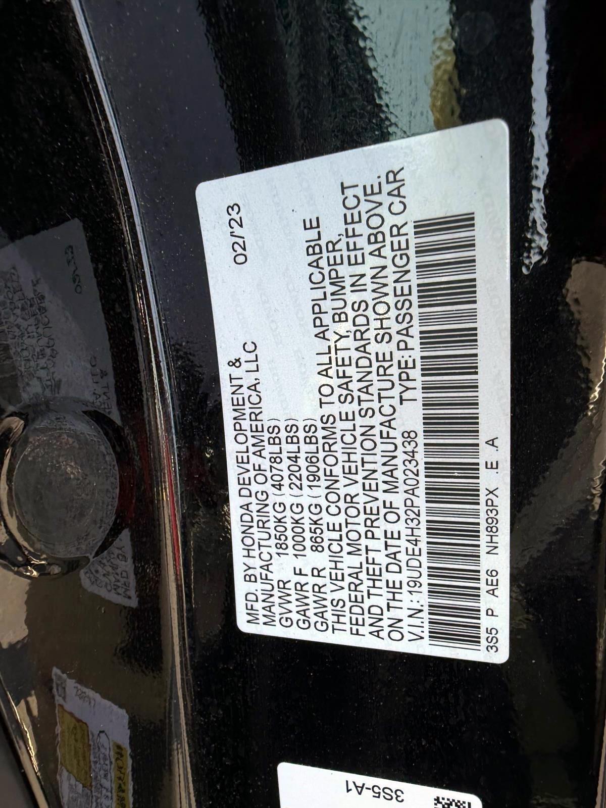 Acura Integra CVT w/A-Spec Package 2023