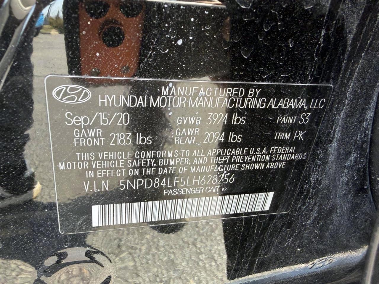 Hyundai Elantra SEL IVT SULEV 2020