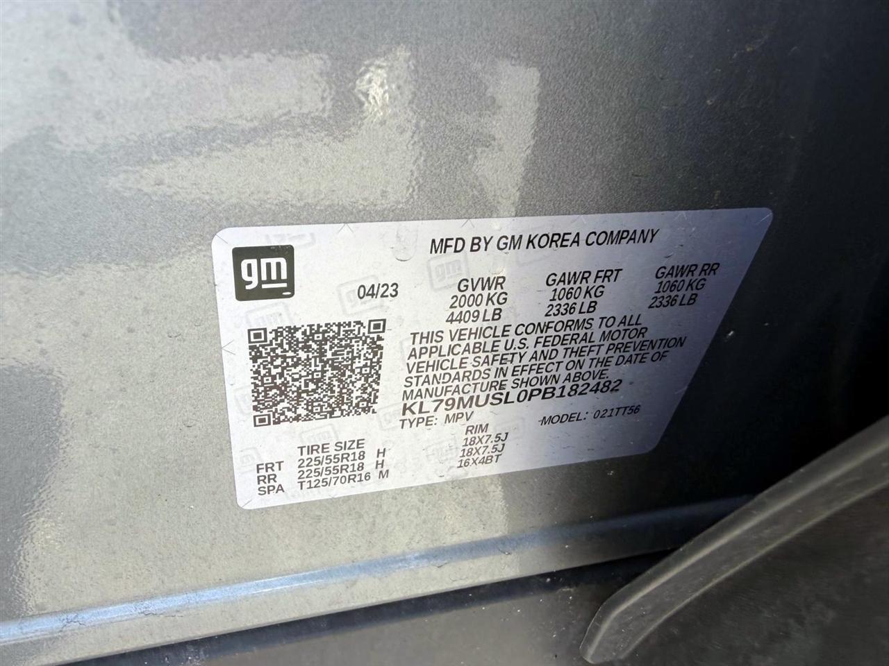 Chevrolet TrailBlazer AWD 4dr RS 2023