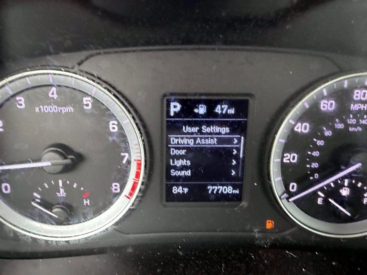 Hyundai Sonata SE 2.4L 2019