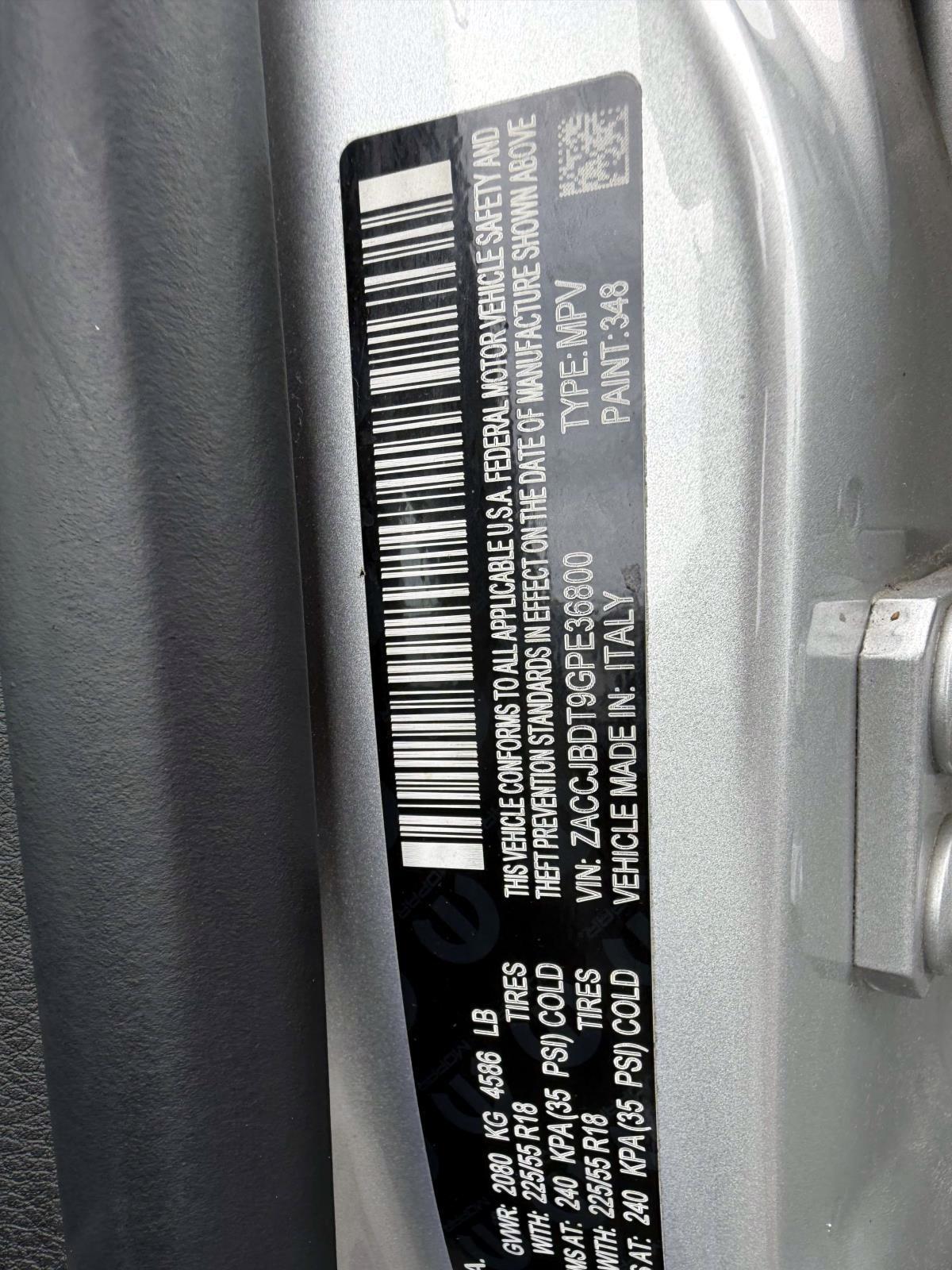 Jeep Renegade 4WD 4dr Limited 2016
