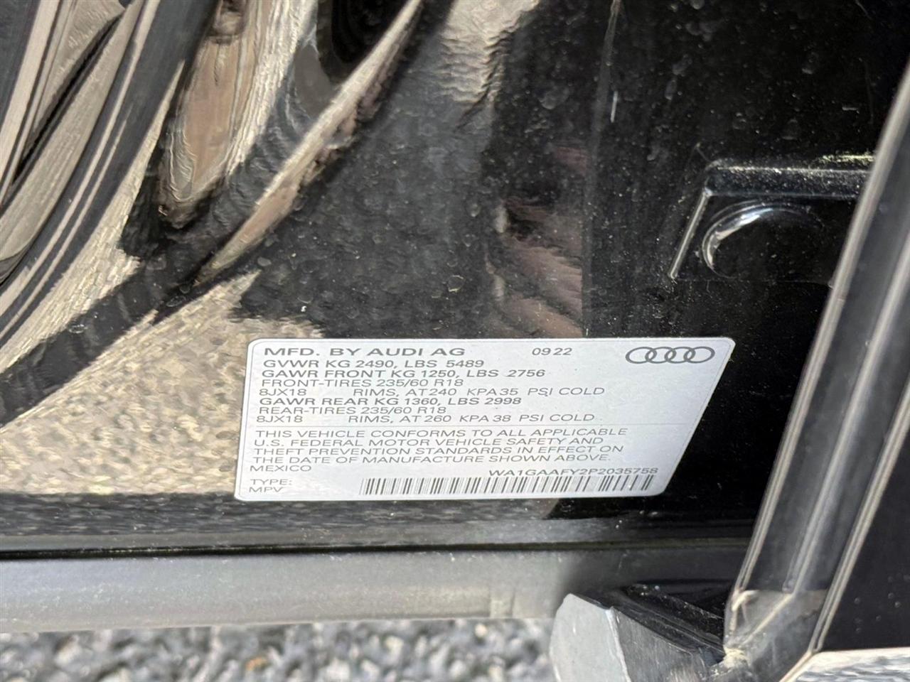 Audi Q5 S line Premium 45 TFSI quattro 2023