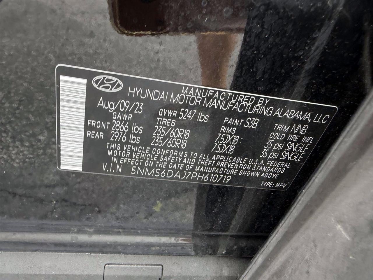 Hyundai Santa Fe XRT AWD 2023