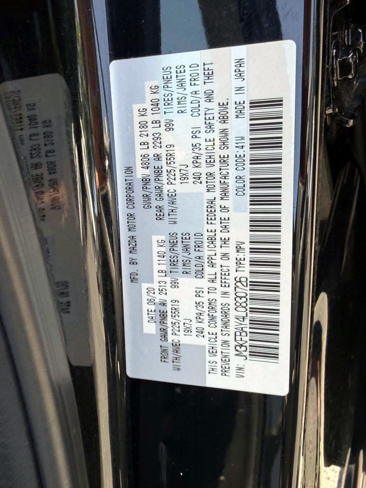 Mazda CX-5 Grand Touring Reserve AWD 2020