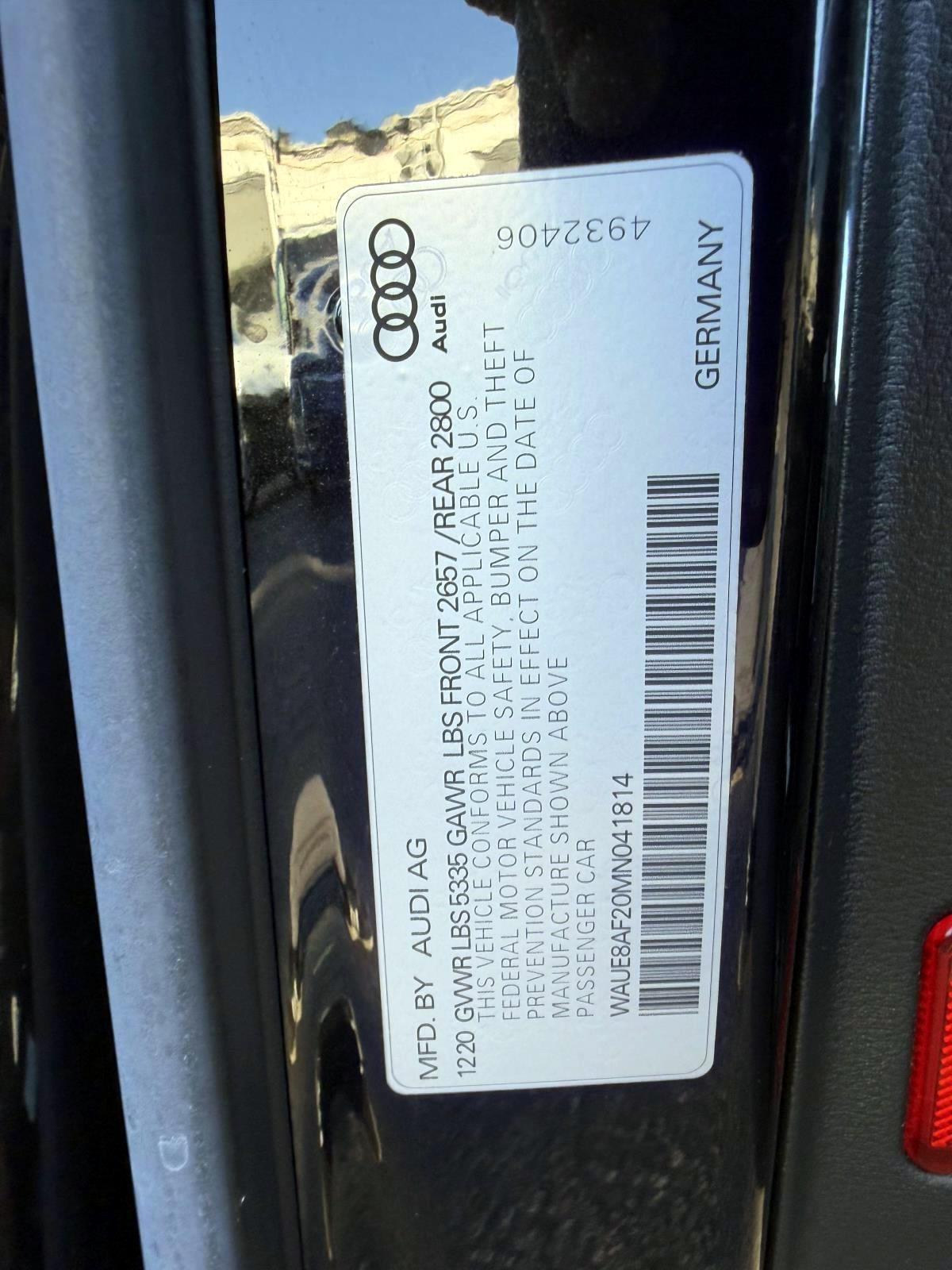 Audi A6 Sport Premium Plus 45 TFSI quattro 2021
