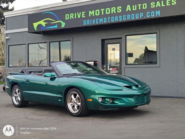 Green 1998 Pontiac Firebird Base Coupe Rear-Wheel Drive Automatic