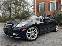 2011 Mercedes-Benz E-Class 