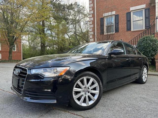 Black 2013 Audi A6 2.0T quattro Premium Plus Sedan AWD Sedan All-Wheel Drive Automatic