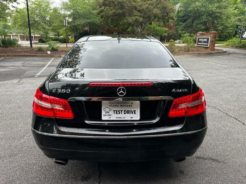 Mercedes-Benz E-Class E350 Coupe 4MATIC 2012