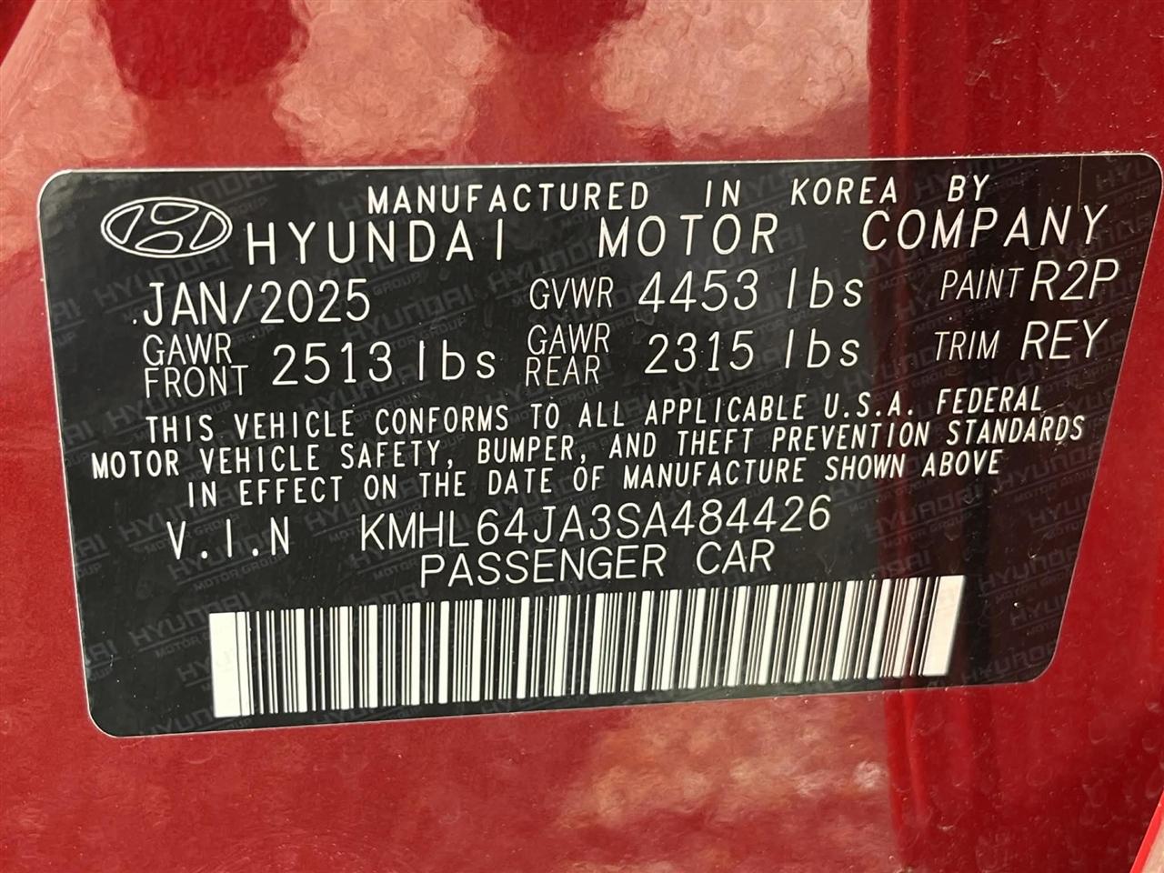 Hyundai Sonata SEL 2025