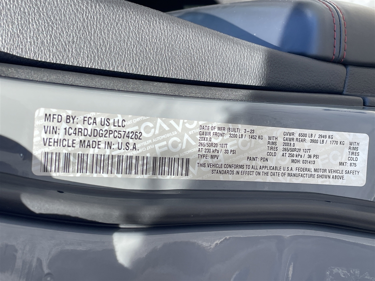 Dodge Durango GT AWD 2023