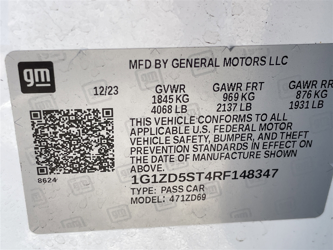 Chevrolet Malibu 1LT 2024