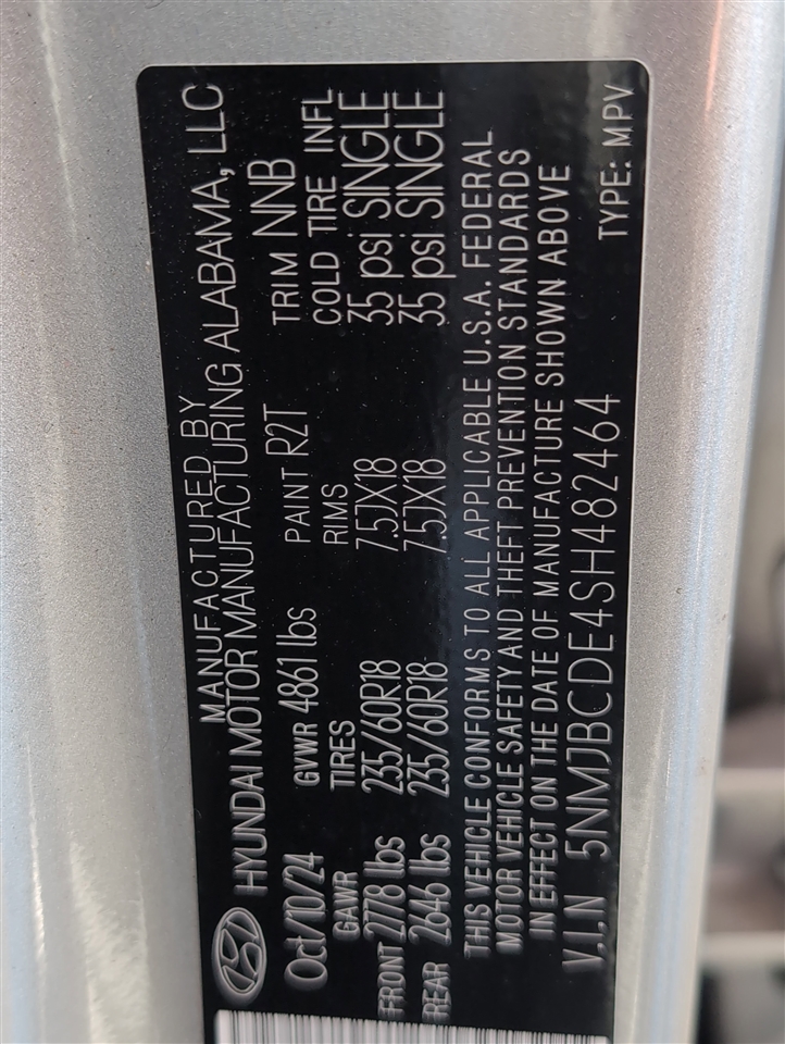 Hyundai Tucson SEL AWD 2025