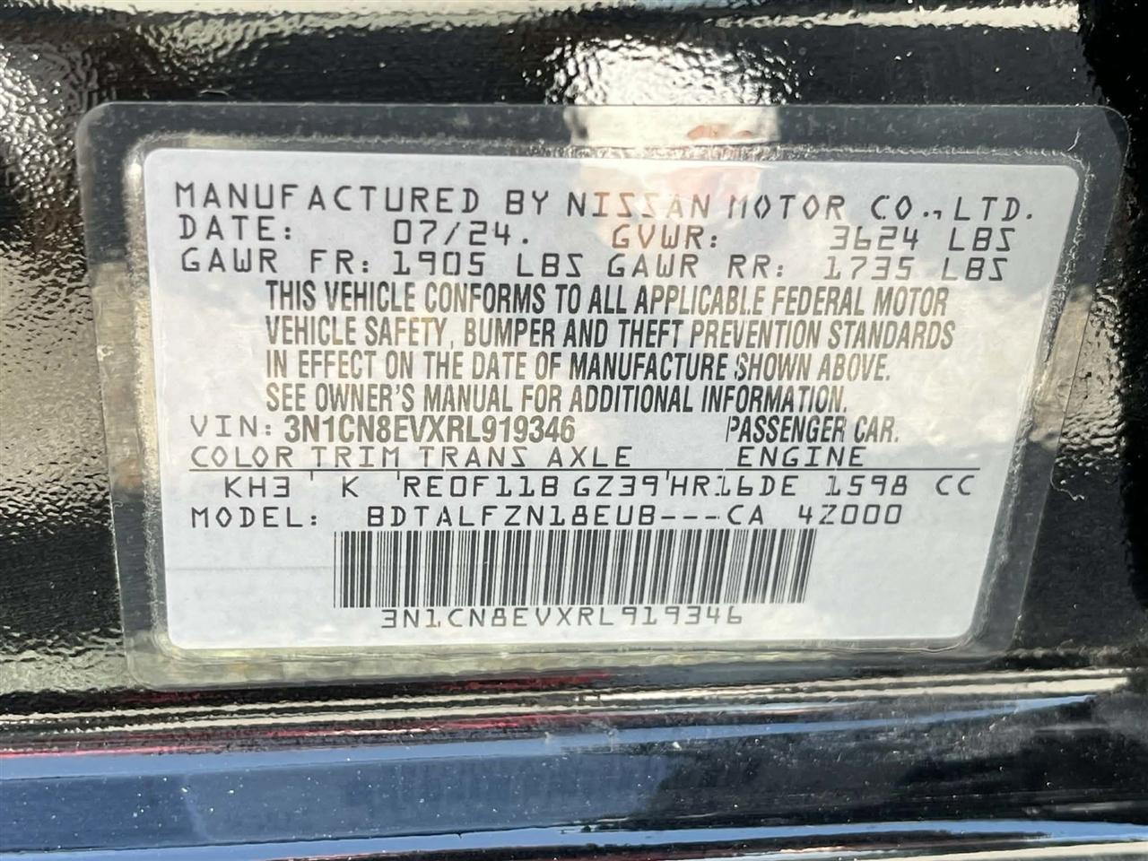 Nissan Versa SV 2024