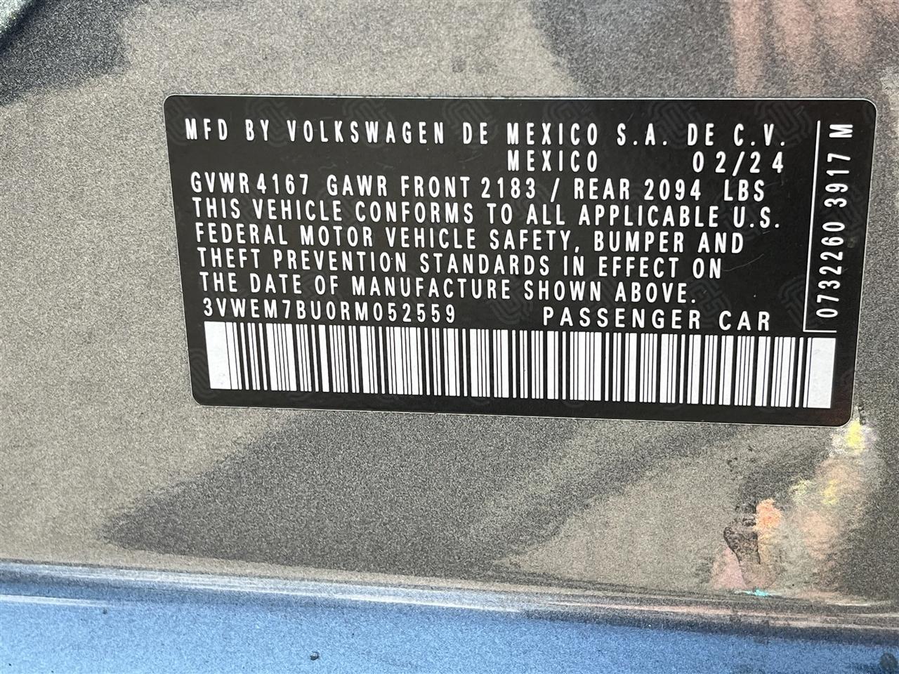 Volkswagen Jetta SE 2024