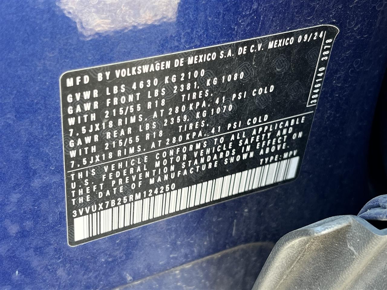 Volkswagen Taos SE 4Motion 2024