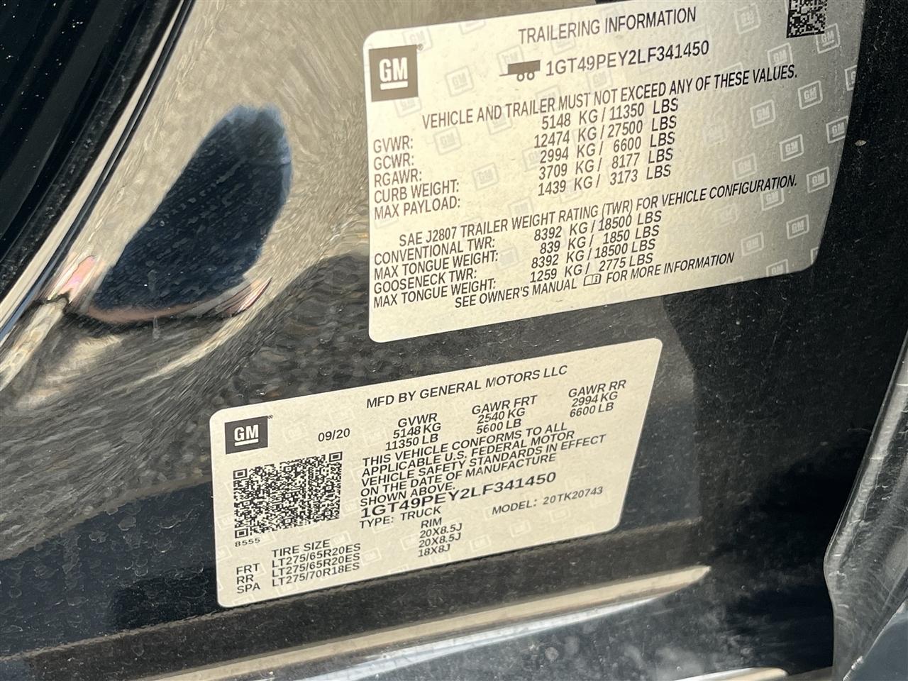 GMC Sierra 2500HD AT4 Crew Cab 4WD 2020