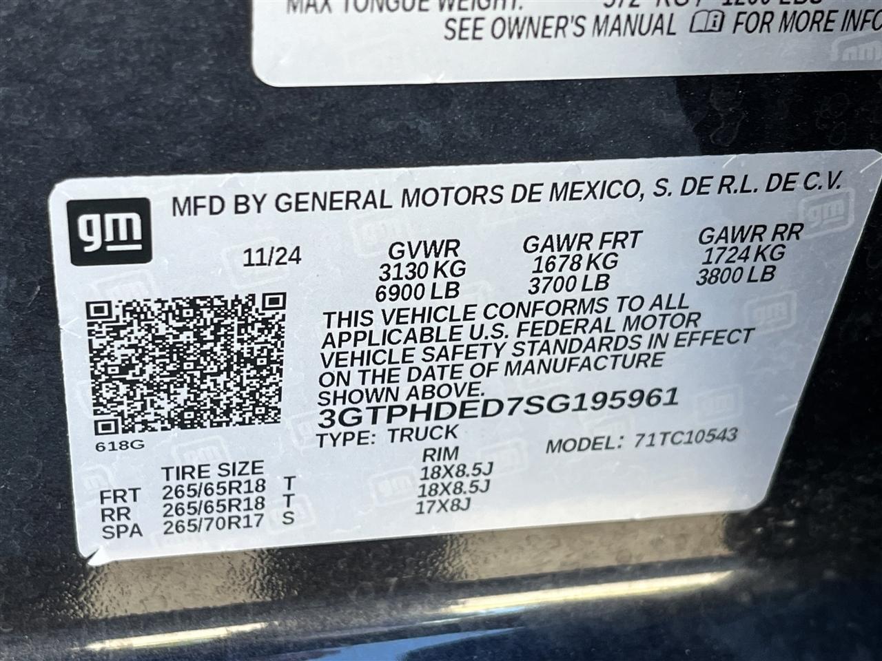 GMC Sierra 1500 SLT Crew Cab 2WD 2025