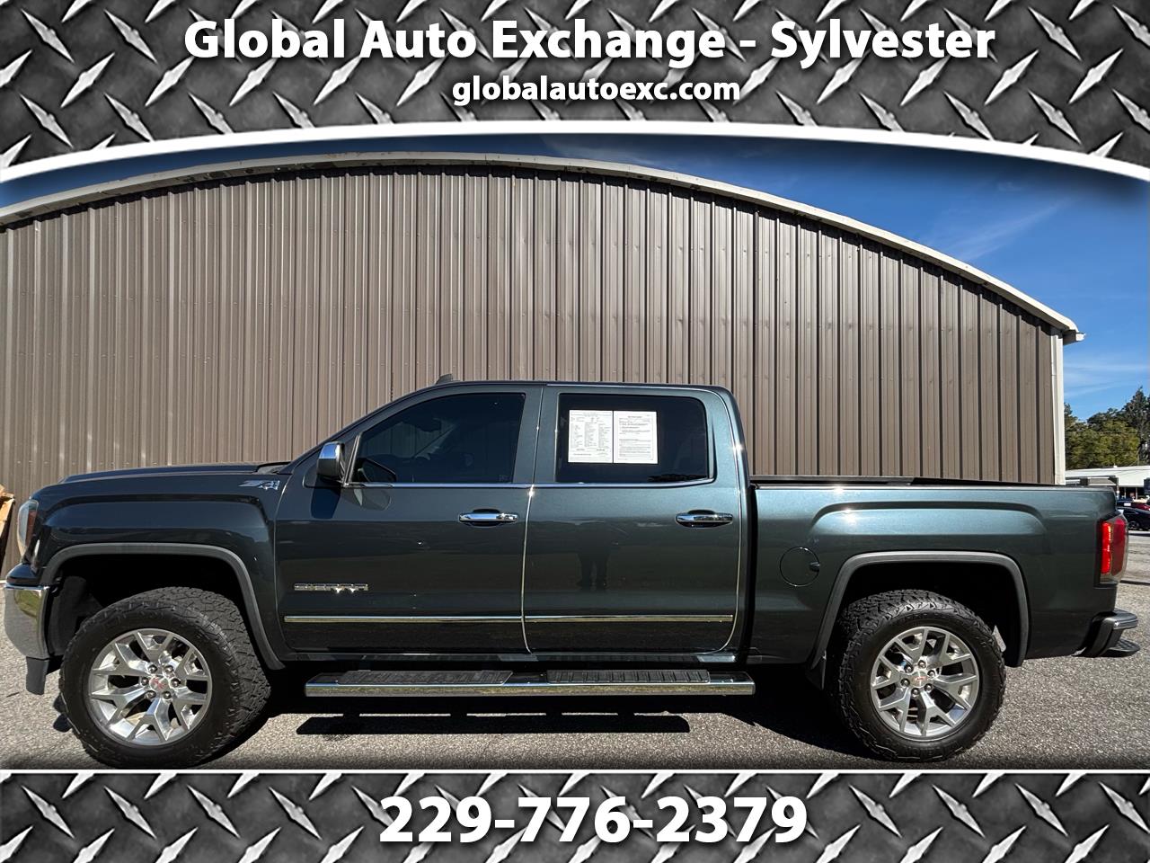 2018 GMC Sierra 1500 SLT Crew Cab Short Box 4WD