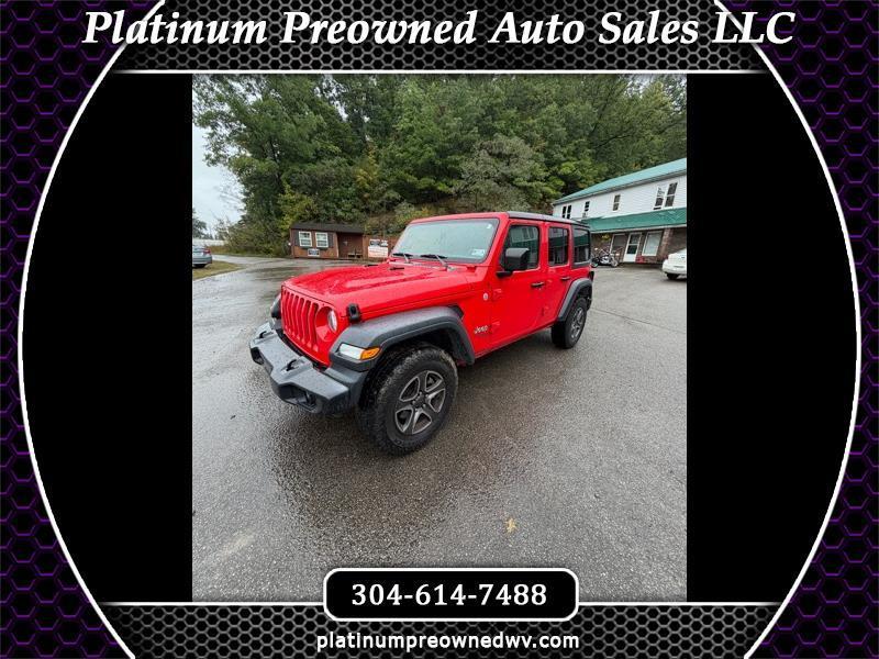 Jeep Wrangler Unlimited Sport 2018