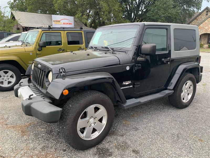 Used 2009 Jeep Wrangler Sahara with VIN 1J4FA54179L744143 for sale in Sherman, TX