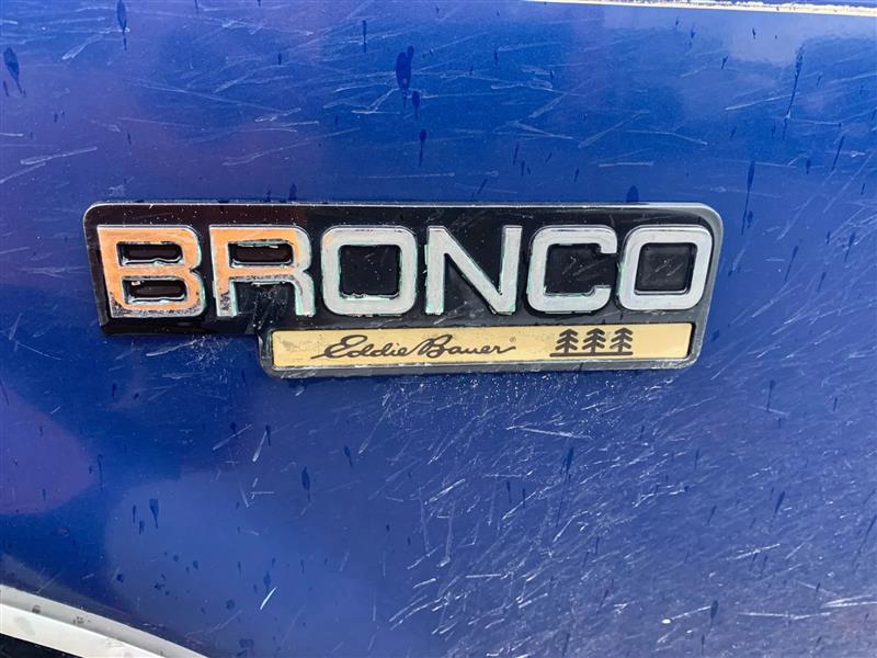 Ford Bronco  1996 Ford Bronco  1996