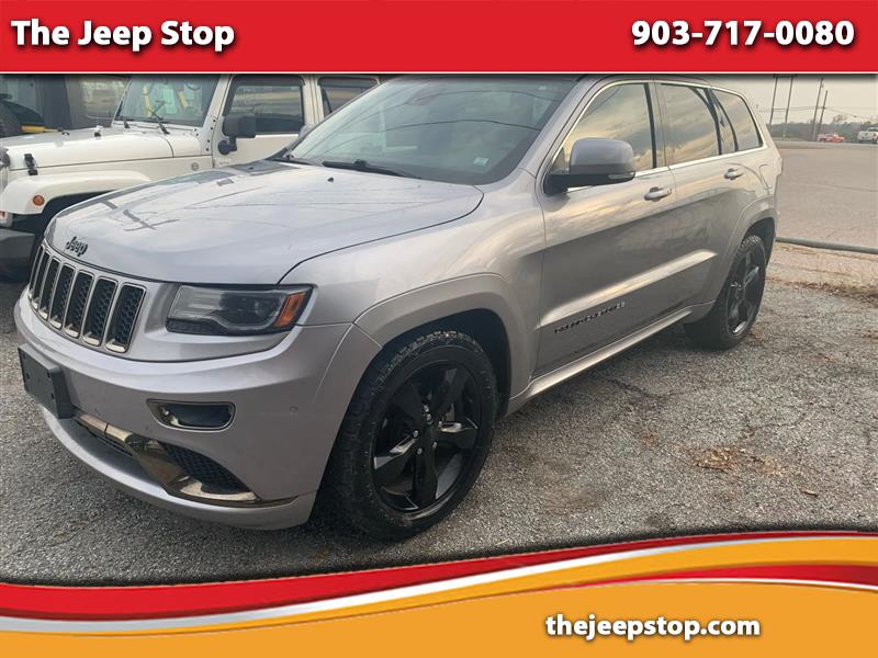 2015 Jeep Grand Cherokee High Altitude Sport Utility 4D