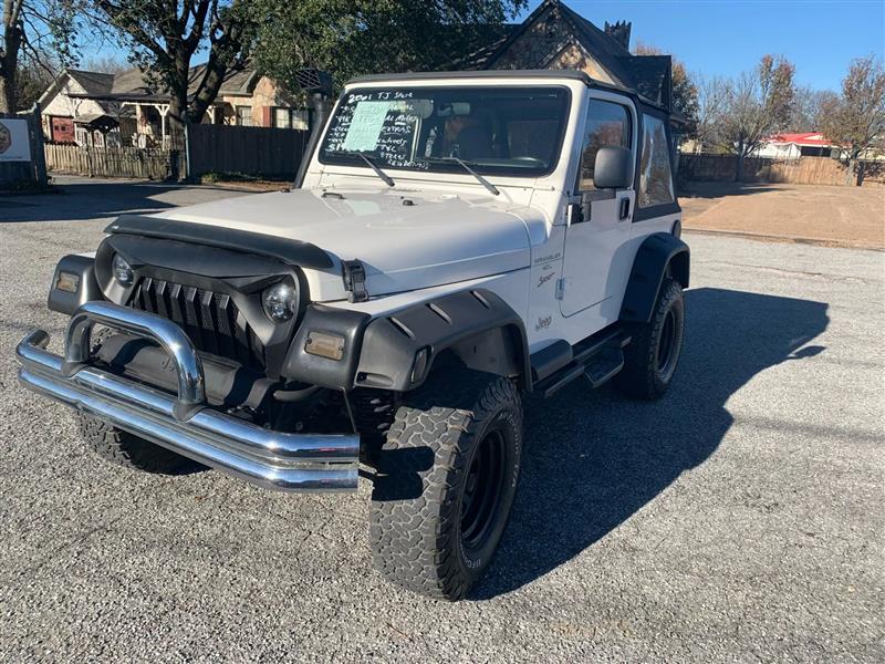 Used 2001 Jeep Wrangler SPORT with VIN 1J4FA49S11P342921 for sale in Sherman, TX
