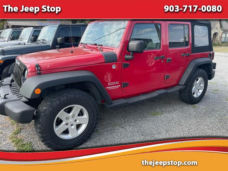 2010 Jeep Wrangler Unlimited Sport SUV 4D